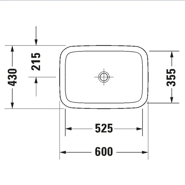 Cargue la imagen en el visor de la galería, Lavabo semi de empotrar - DuraStyle -  Duravit
